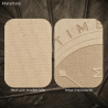 Custom Biodegradable Coaster — Your Design