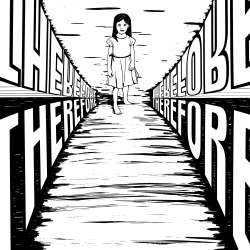 Biodegradable Bookmark - YOU ARE, THEREFORE, I AM, THEREFORE | Sustainable , Emissions-free Wood Fiber